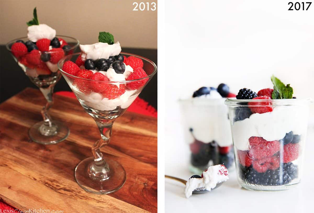 Berries and Cream Parfaits