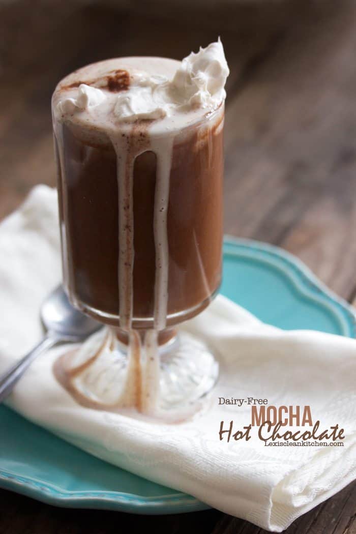 {DairyFree} Mocha Hot Chocolate Lexi's Clean Kitchen