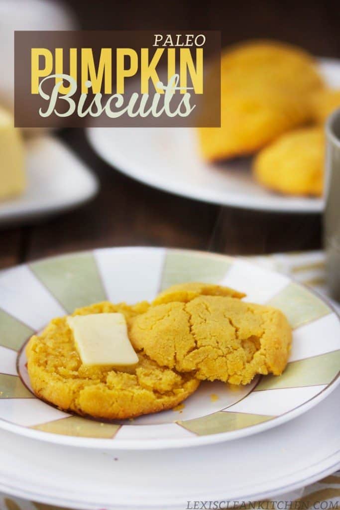 paleo pumpkin biscuits