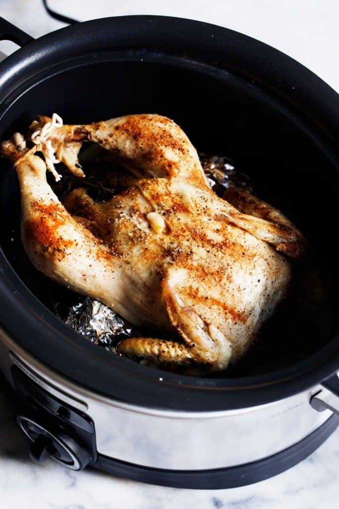 Slow-Cooker Roasted Chicken - Lexi's Clean Kitchen
