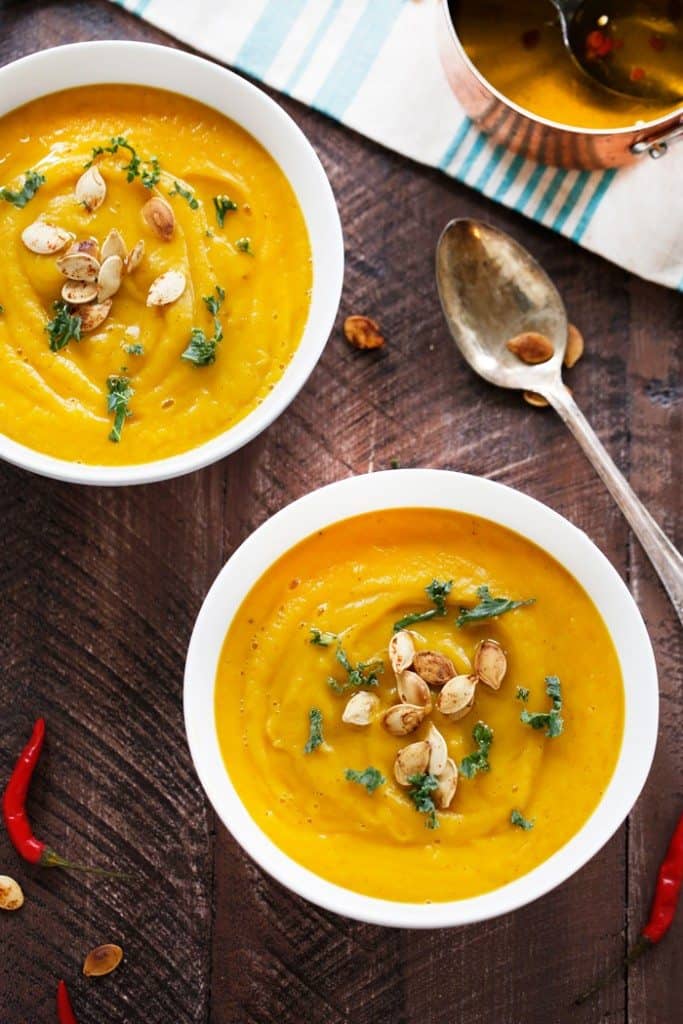 Easy Pumpkin Soup - Lexi's Clean Kitchen