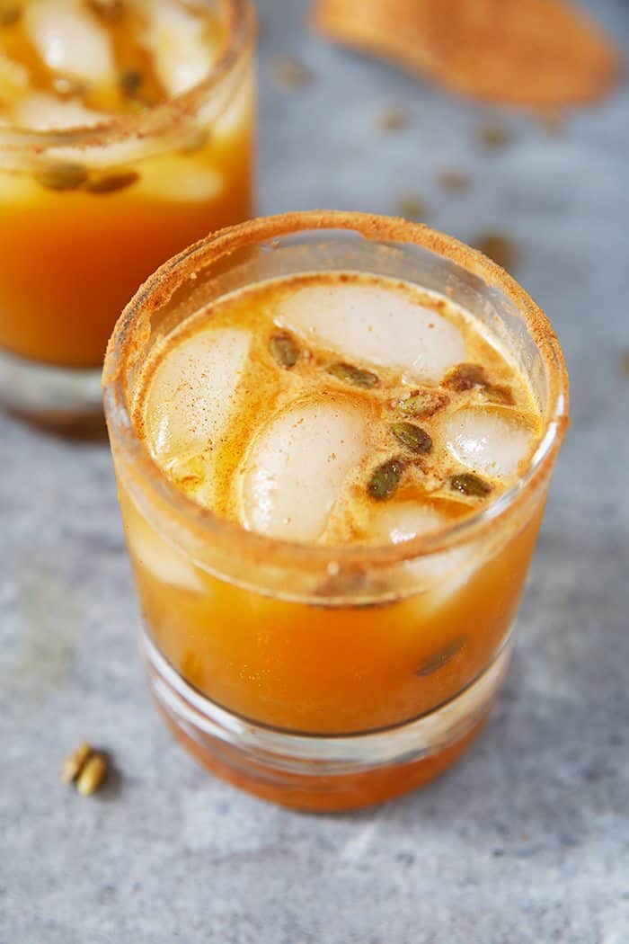 Pumpkin Smash Cocktail - Lexi's Clean Kitchen