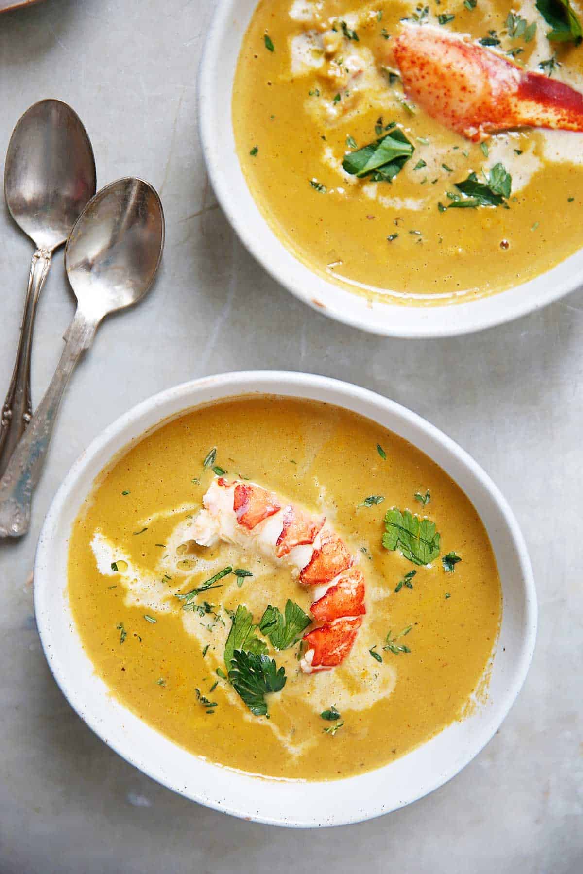 Lexi's Clean Kitchen | Classic Lobster Bisque (with Dairy-Free Option)