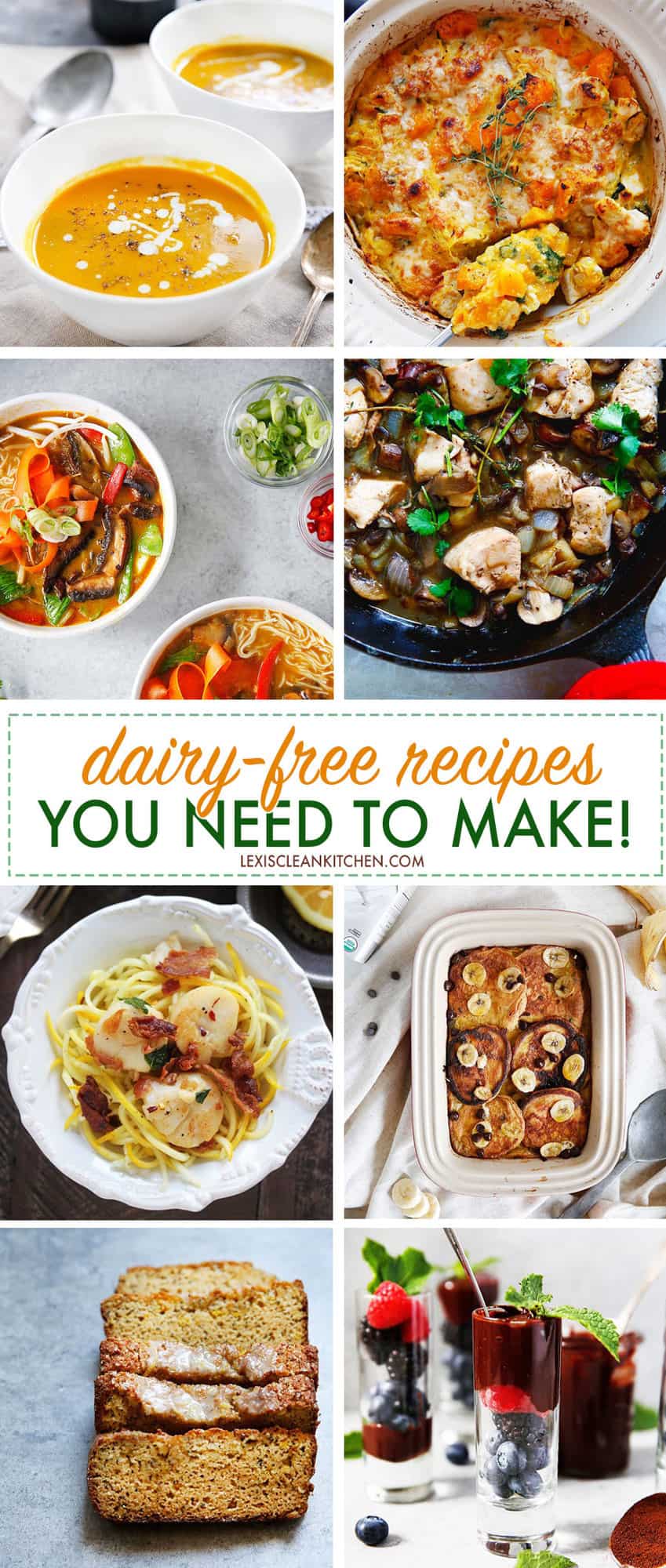 dairy-free recipes you need to make!
