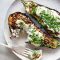 Loaded Grilled Eggplant Recipe With Creamy Sauce