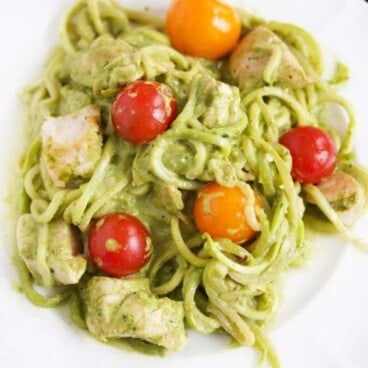 Zucchini Noodles With Pesto Lexi S Clean Kitchen