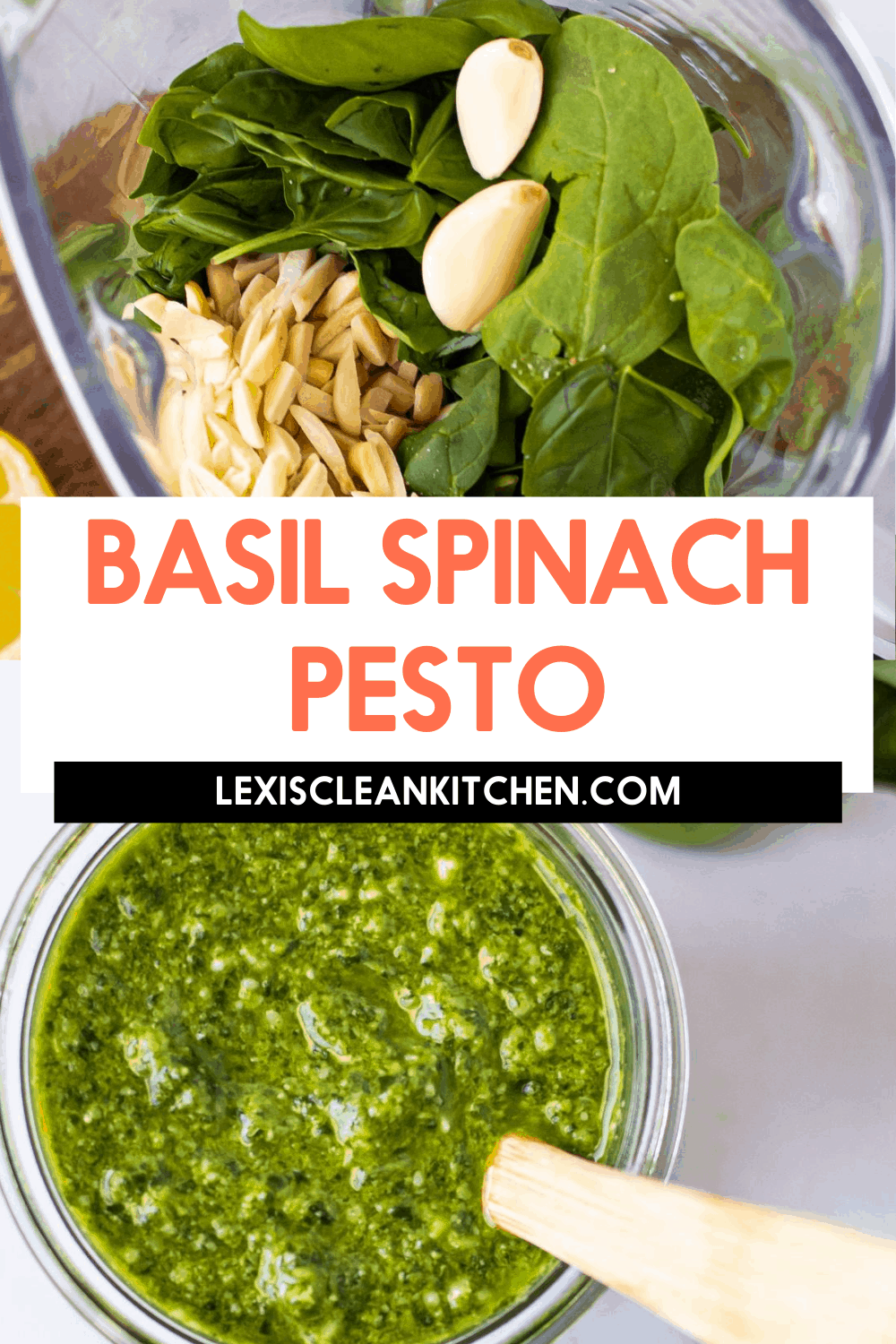 Spinach Basil Pesto | Lexi's Clean Kitchen