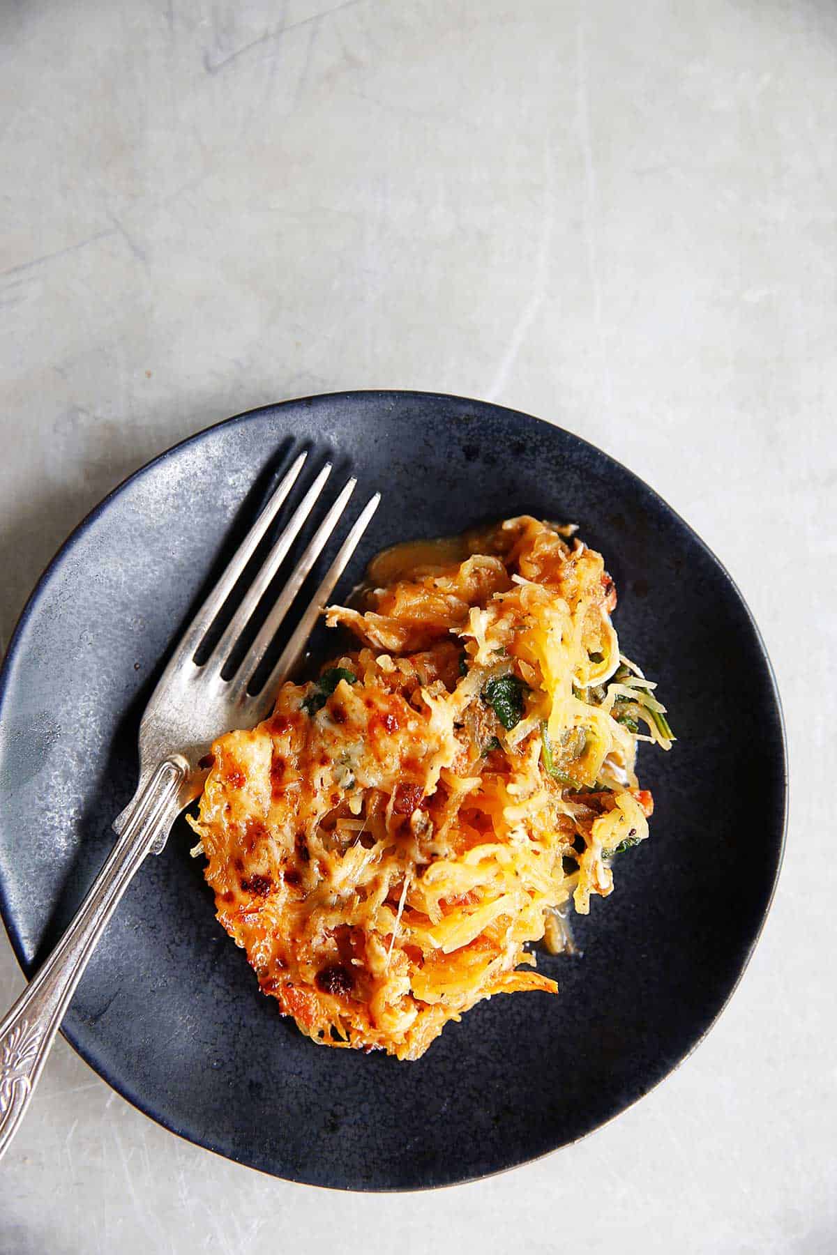 Italian Spaghetti Squash Bake {Grain-free, gluten-free, paleo-friendly option} | Lexi's Clean Kitchen