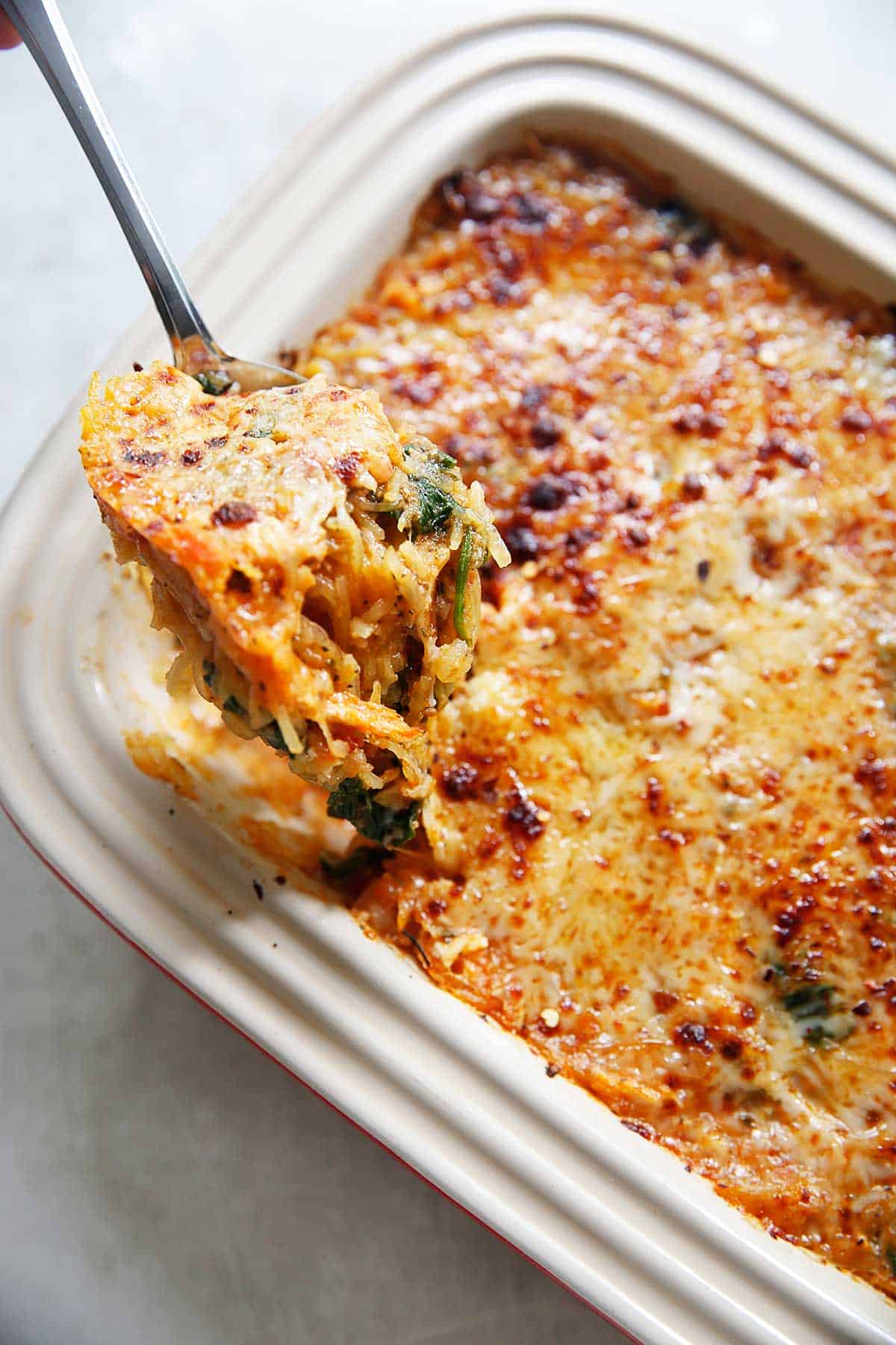 Italian Spaghetti Squash Bake