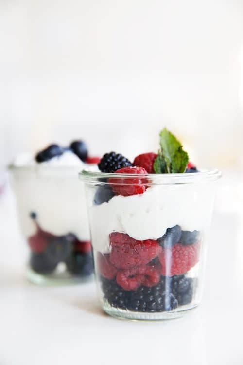 Berry and Cream Dairy Free Parfait Recipe - Lexi's Clean Kitchen
