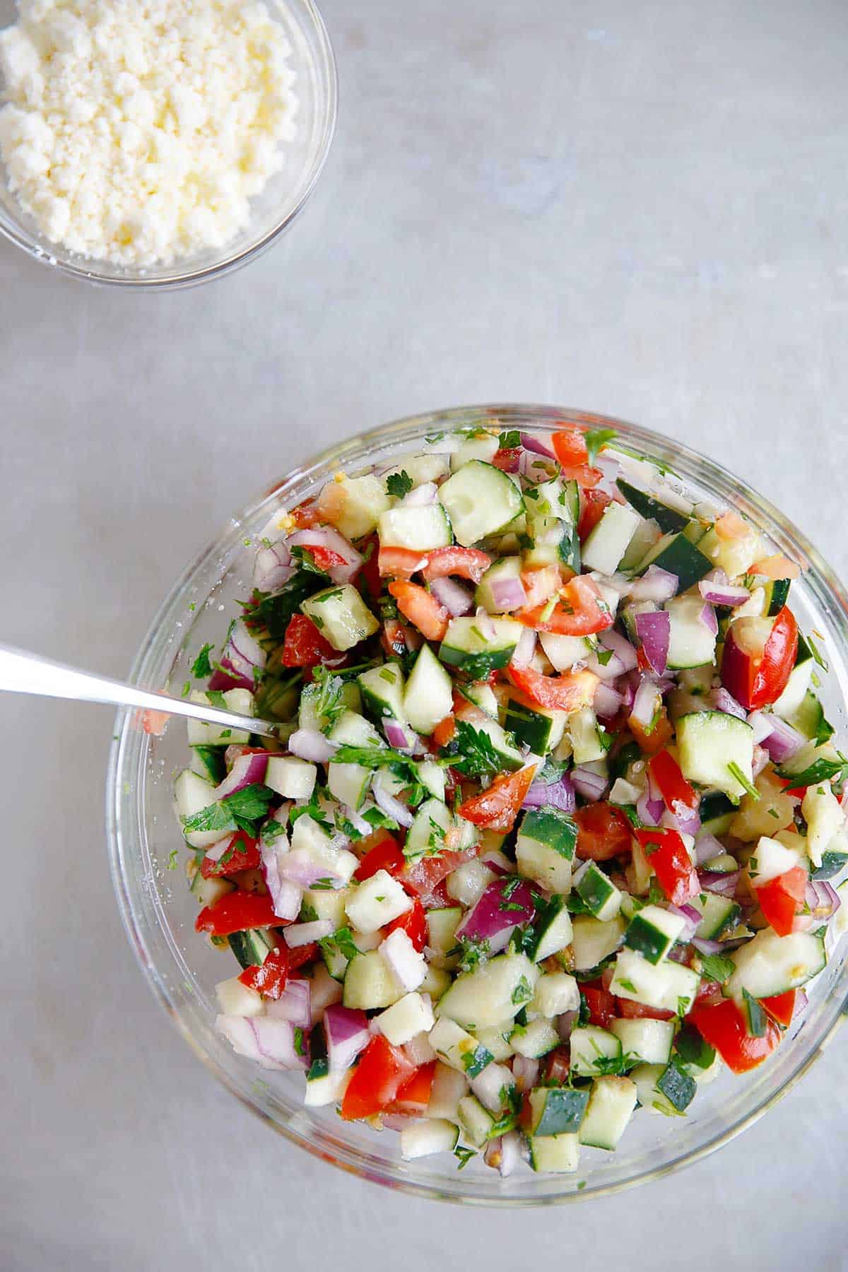 Israeli cucumber Salad recipe
