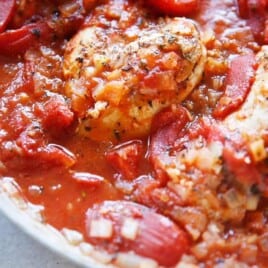 Spicy Chicken in Tomatoes