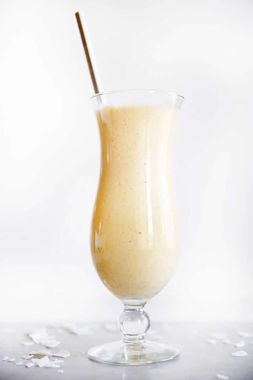 Mango Protein Smoothie with only 6 Ingredients- Lexi's Clean Kitchen