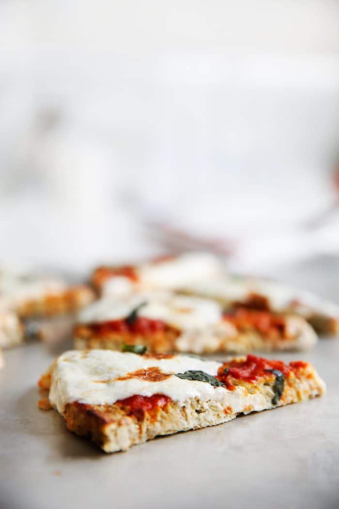 Paleo Eggplant Pizza Crust