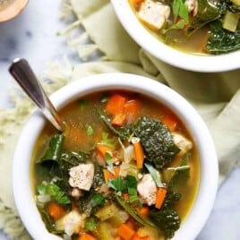 Chicken Kale Detox Soup | Lexi's Clean KItchen