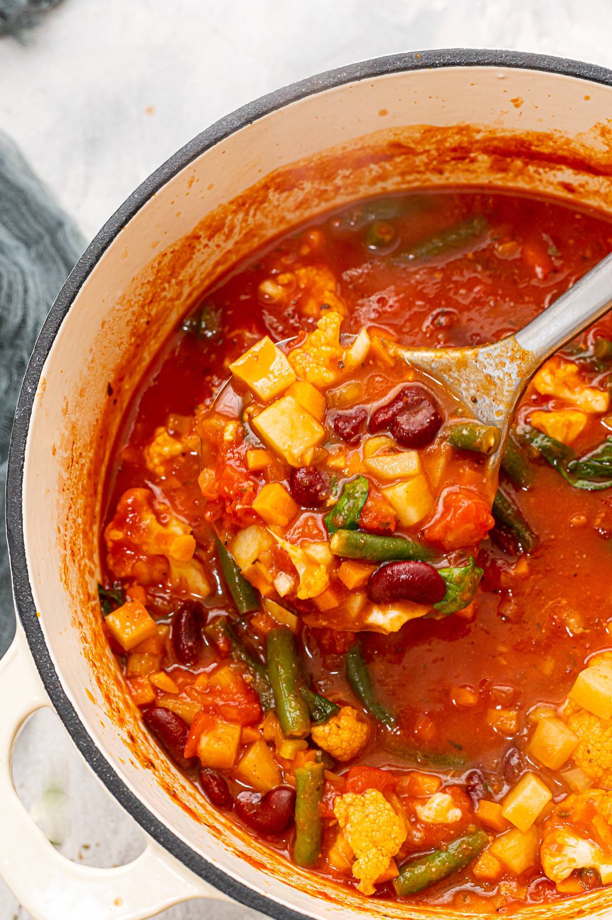 Rustic Tomato Vegetable Soup Lexis Clean Kitchen