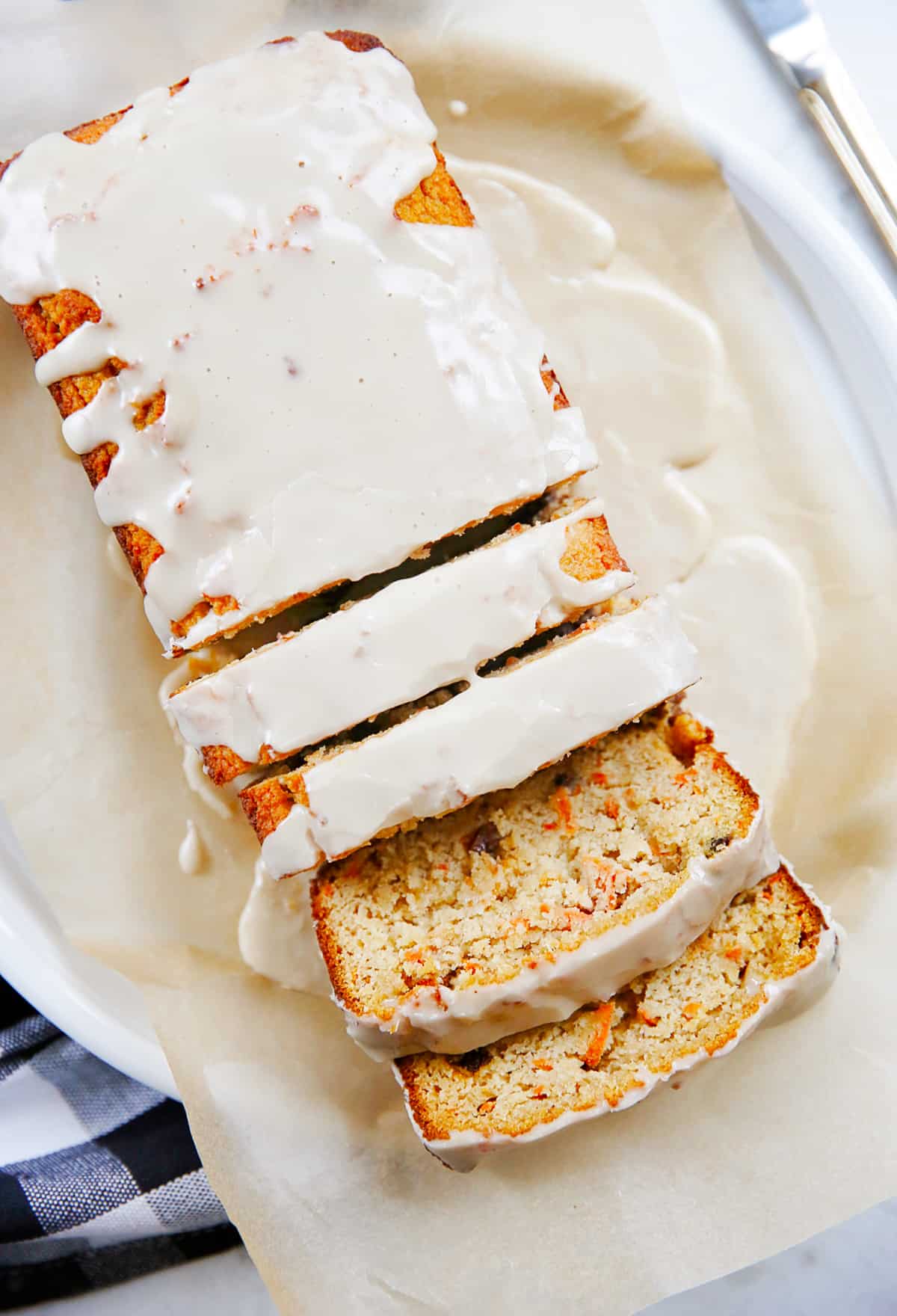 Healthy Carrot Cake Loaf