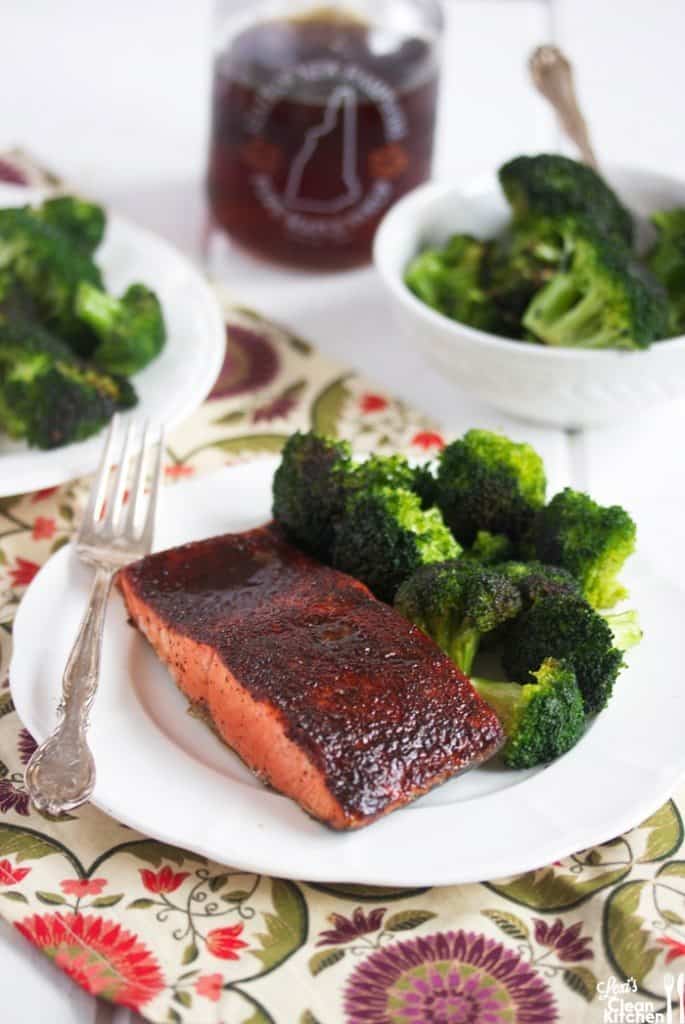 Maple Glazed Salmon Lexi S Clean Kitchen