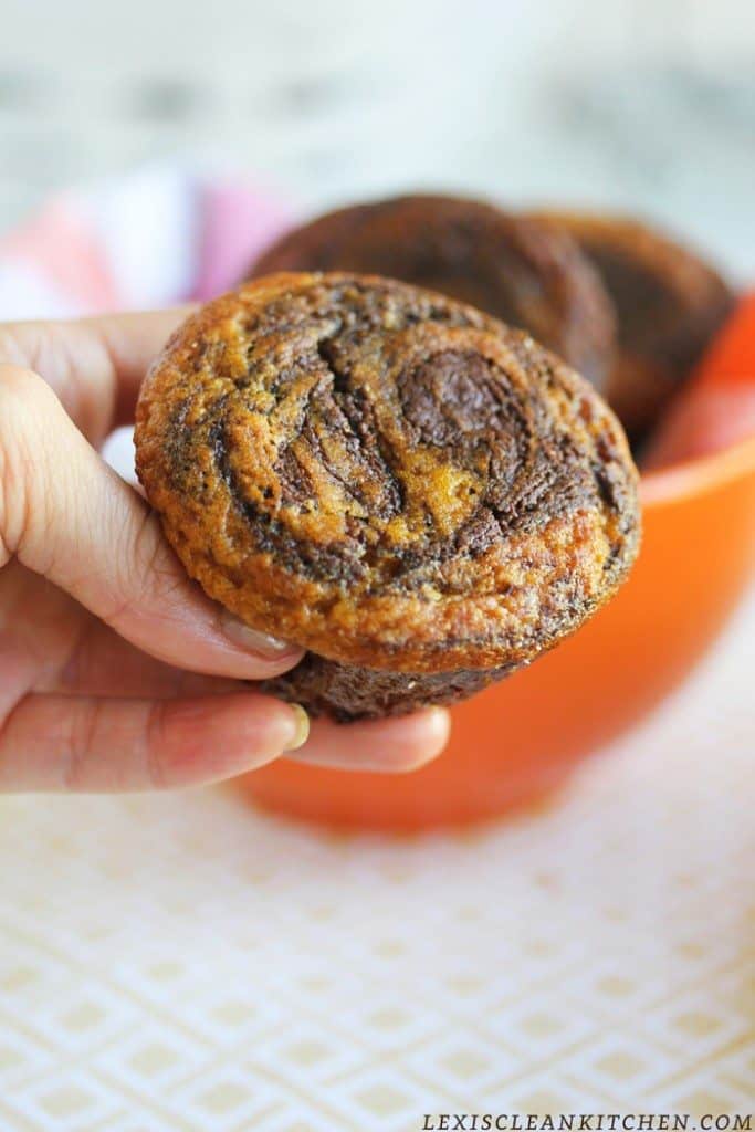 Nutella Swirl Pumpkin Muffin