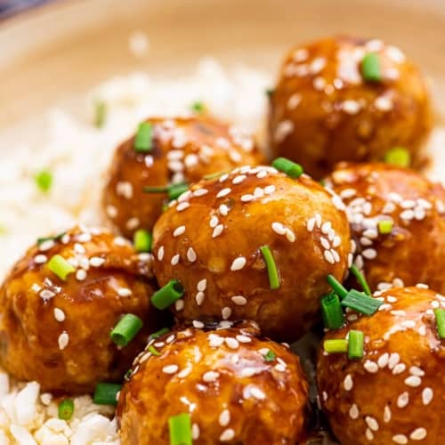 Paleo Sesame Asian Meatballs - Lexi's Clean Kitchen