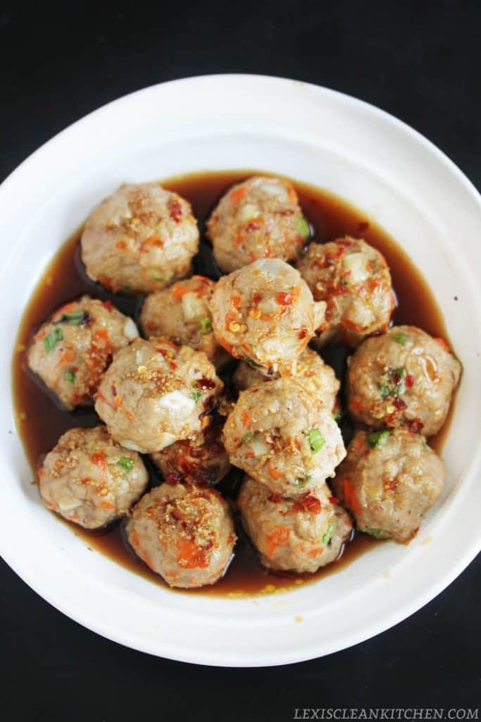 Thai Meatballs - Lexi's Clean Kitchen