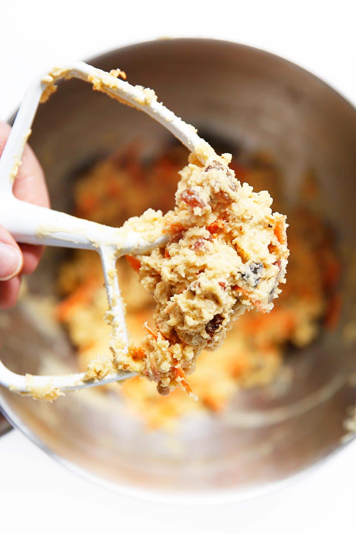 Paleo Carrot Cake Cookie Dough