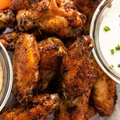 Air Fryer Chicken Wings - Lexi's Clean Kitchen