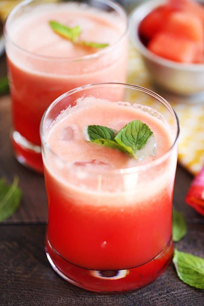 2-Minute Watermelon Juice