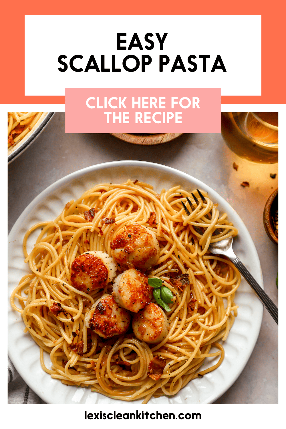 Easy Scallop Pasta