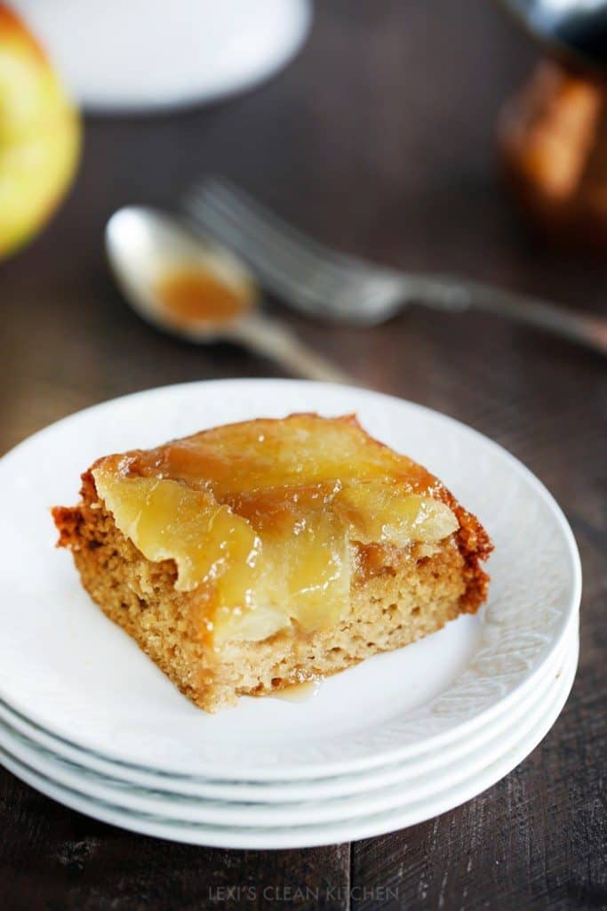 Caramel Apple Upside Down Cake Recipe