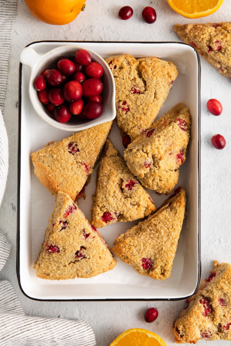 Cranberry Orange Scones