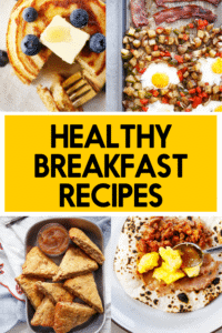 Healthy breakfast recipes.