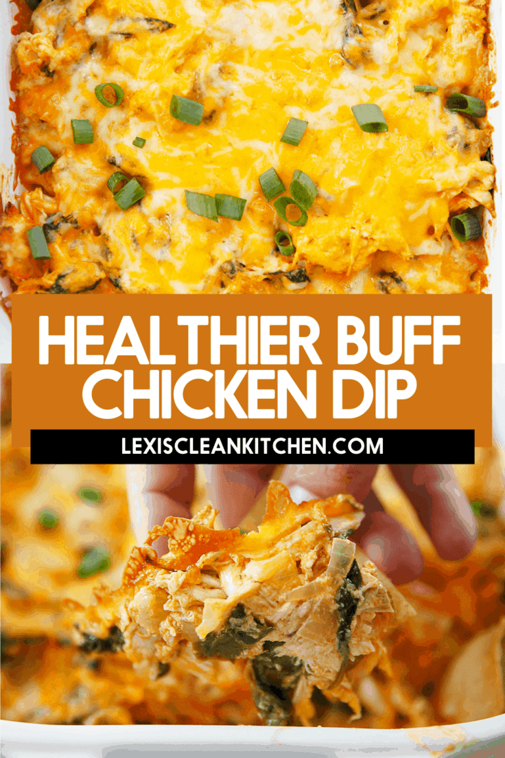 Healthy Buffalo Chicken Dip