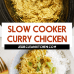 Slow cooker curry chicken.