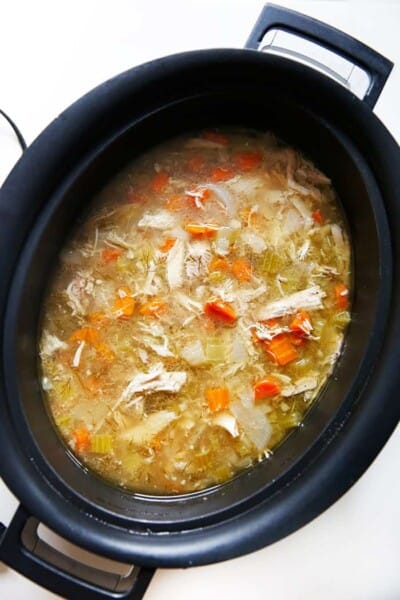 Classic Chicken Soup (Slow Cooker & Instant Pot) - Lexi's Clean Kitchen