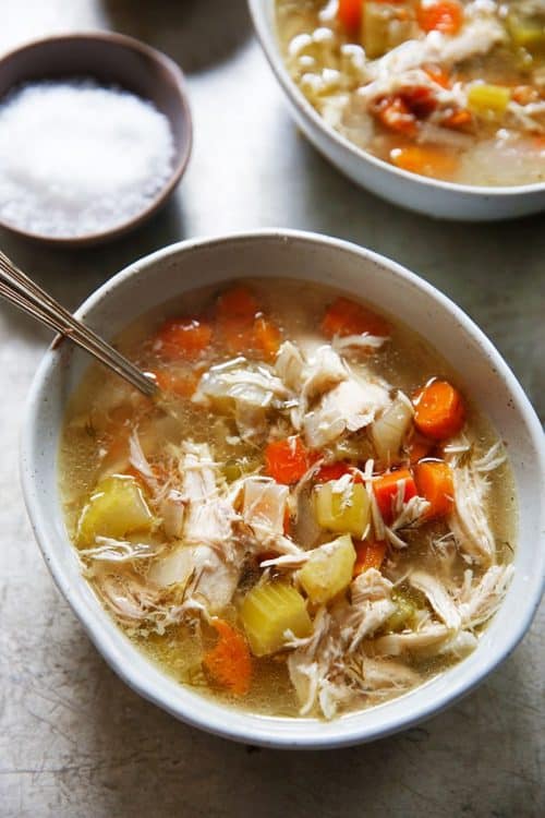 Classic Chicken Soup (Slow Cooker & Instant Pot) - Lexi's Clean Kitchen