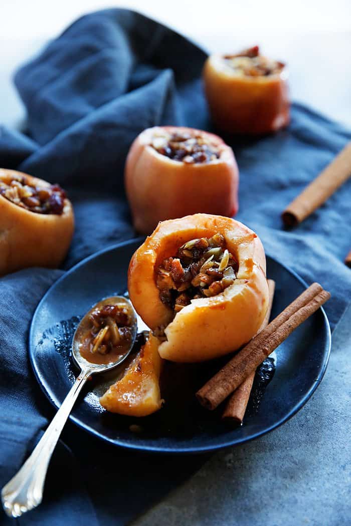 Easy Slow Cooker Baked Apples - Lexi's Clean Kitchen