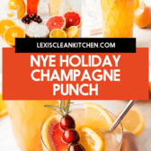 NYE Champagne Punch
