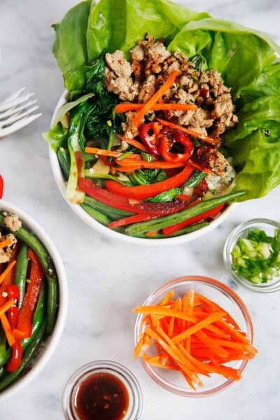 Thai Ground Turkey Bowl Meal Prep - Lexi's Clean Kitchen