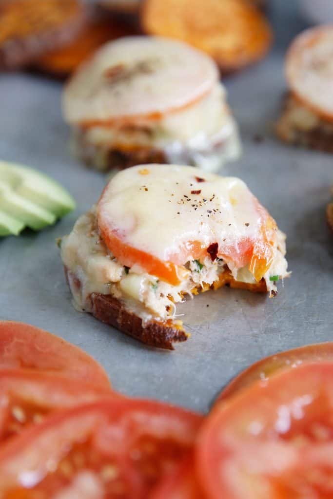 Sweet Potato Tuna Melts