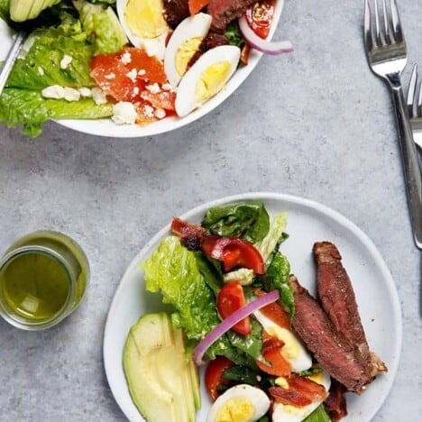 Steak Cobb Salad with Cilantro Vinaigrette