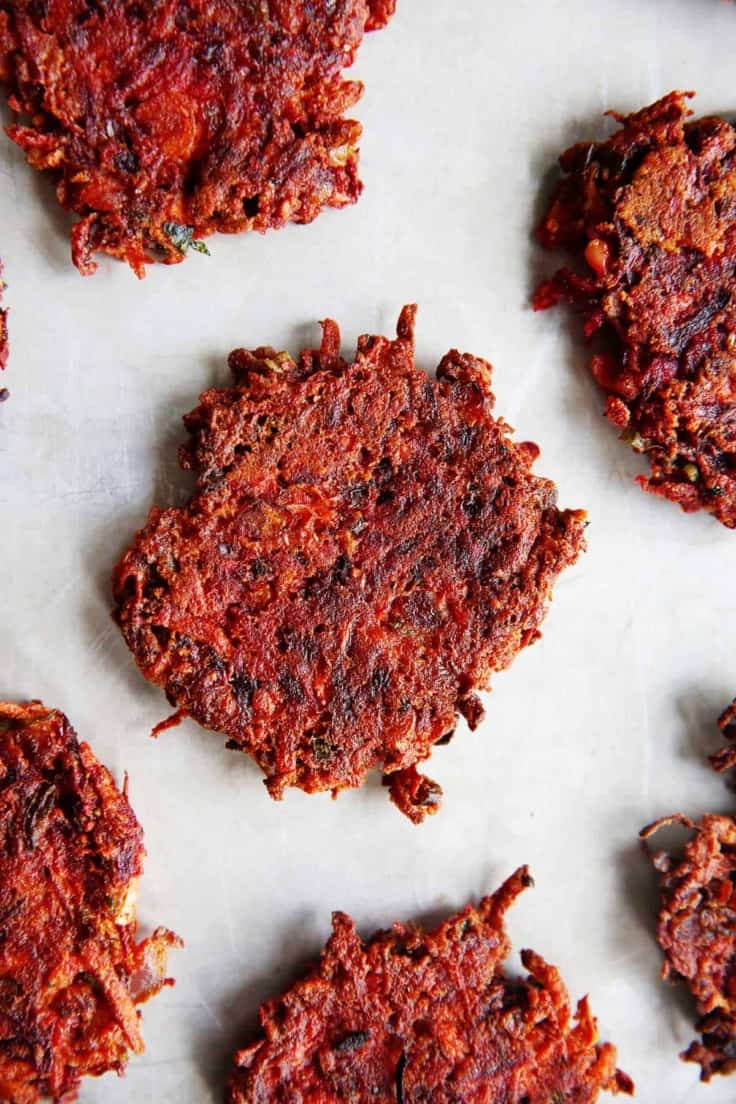 Beet Fritters