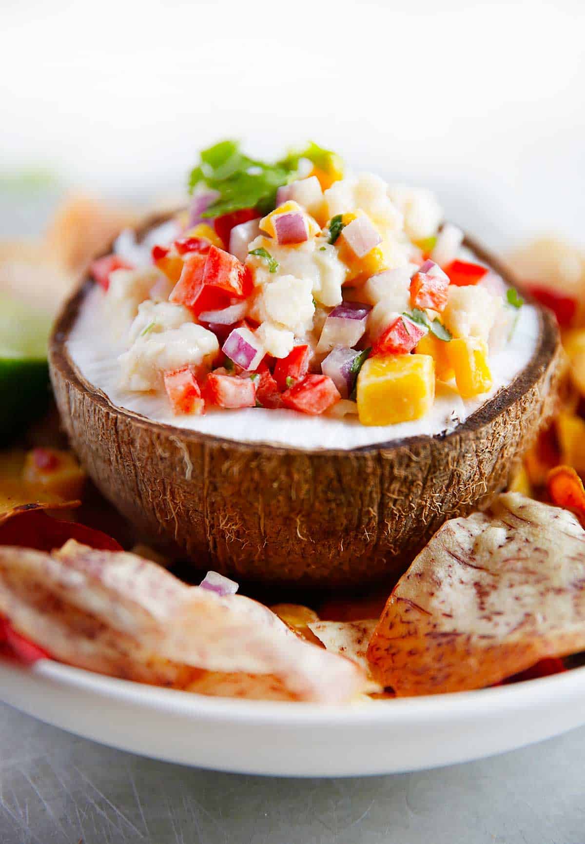 Coconut Curry Ceviche - Lexi's Clean Kitchen