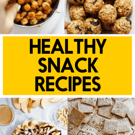 Healthy Snack Recipes
