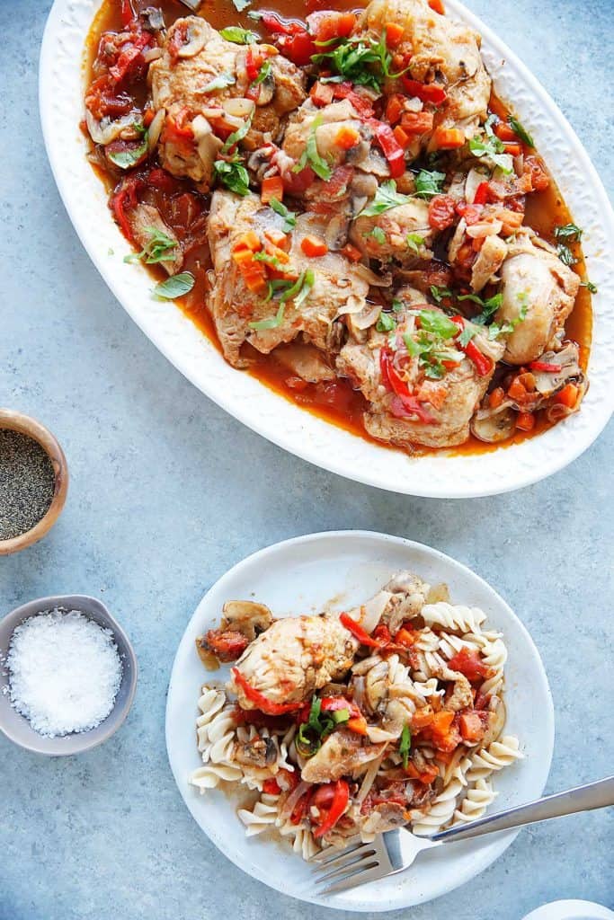 Instant Pot Chicken Cacciatore - Lexi's Clean Kitchen