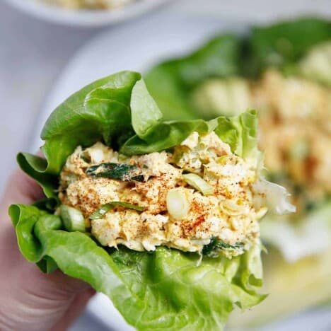 Loaded Egg Salad with Tuna | Lexi's Clean Kitchen