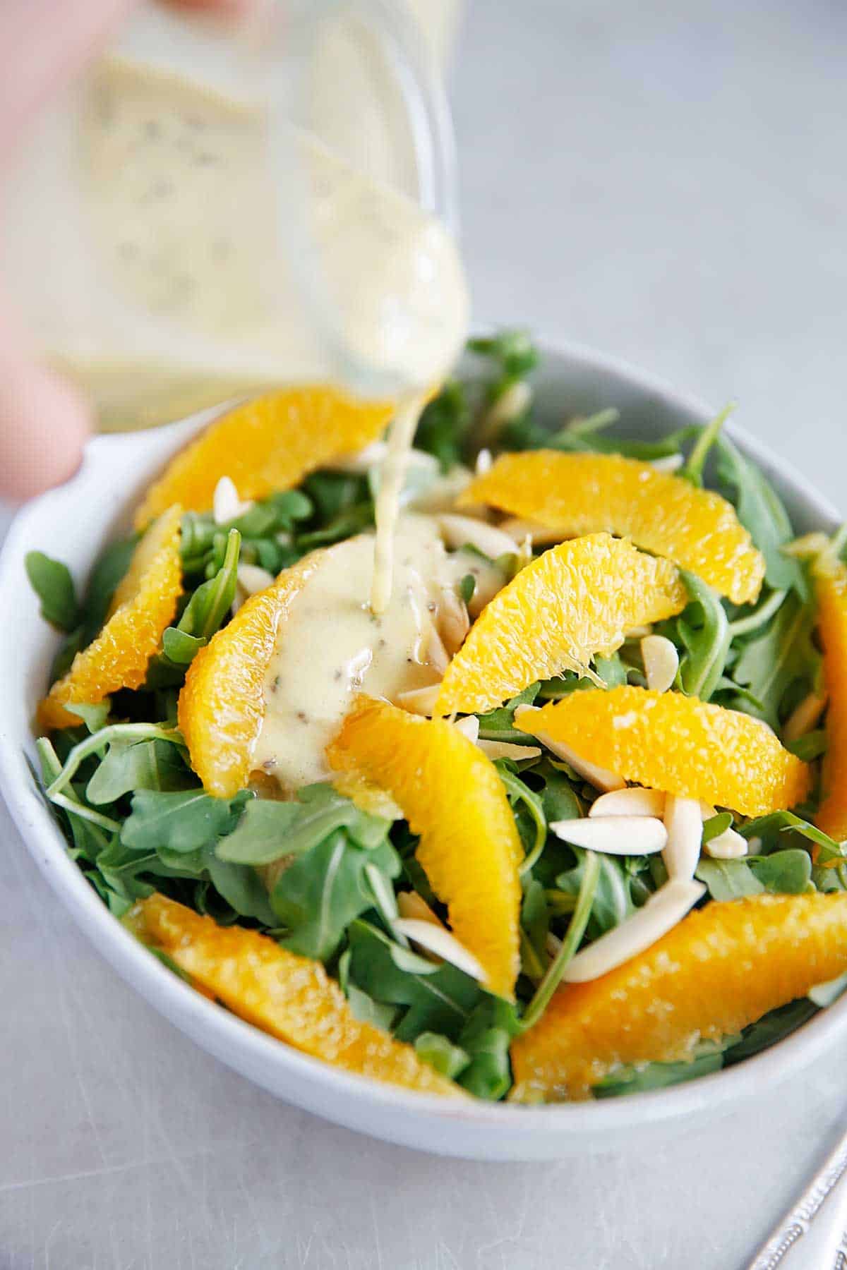 arugula salad orange