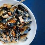 Mussels with Creamy Dijon Sauce