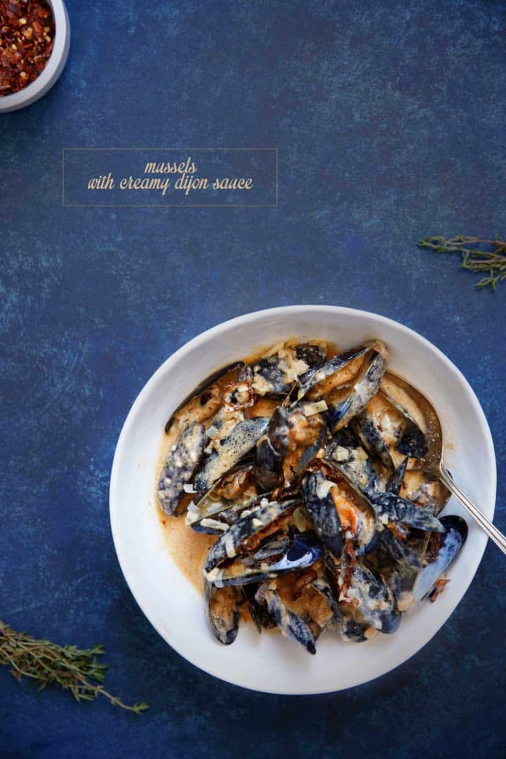 Mussels with Creamy Dijon Sauce Lexi's Clean Kitchen