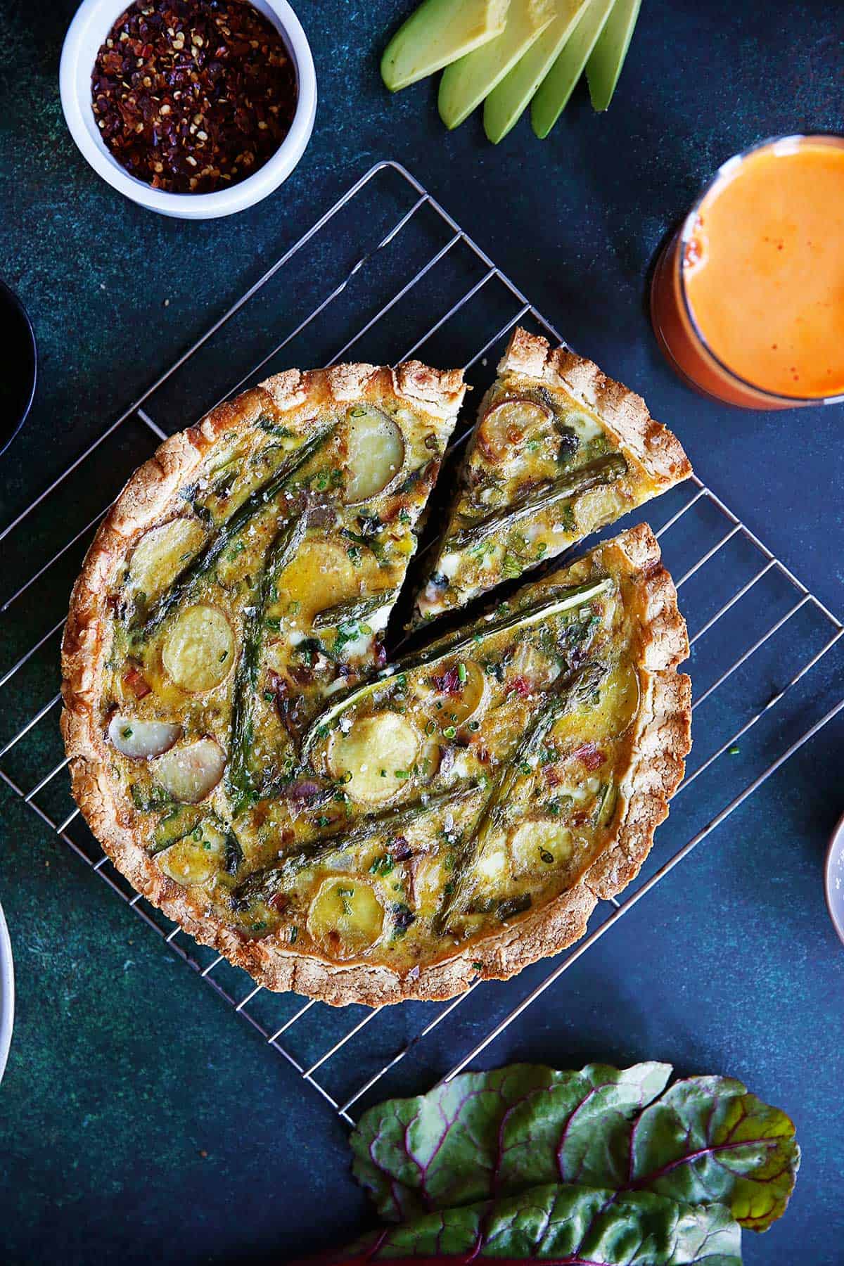 Gluten-Free Spring Veggie Quiche - Lexi's Clean Kitchen